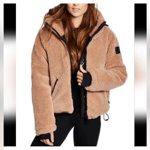SAM. Bailey Hooded Fleece Puffer Coat